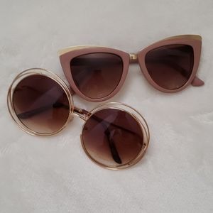 2 pairs of sunglasses